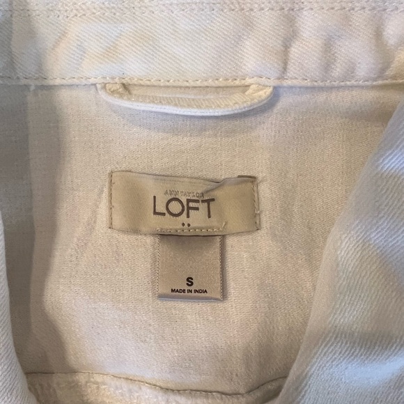 Ann Taylor loft Jean jacket - Picture 2 of 4